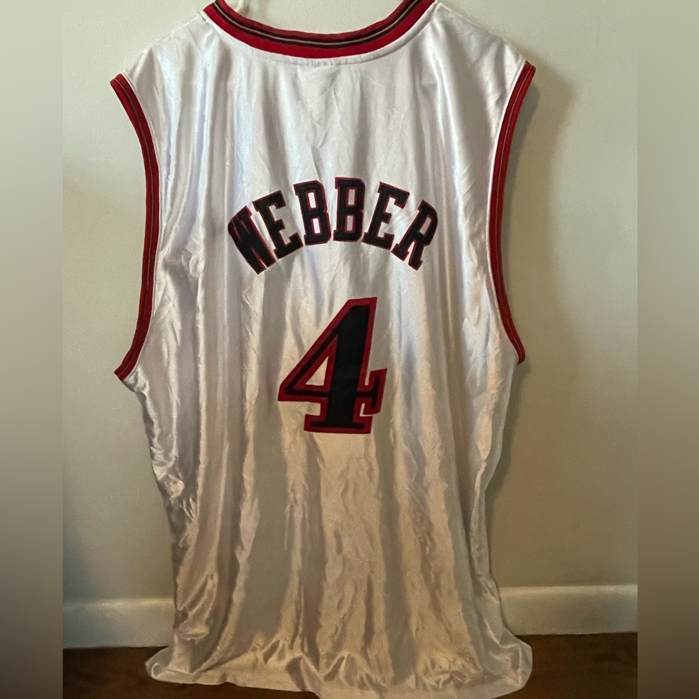 Chris Webber Philadelphia 76ers authentic NBA jersey - size 56 - RARE